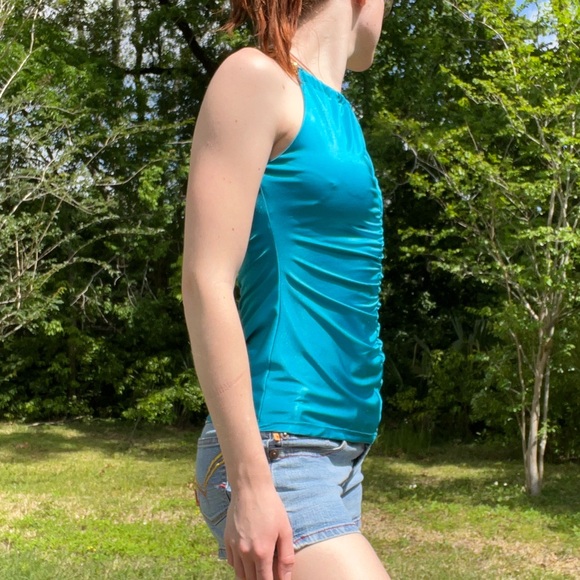 Early 2000’s Ruched Chain Top - Picture 4 of 9